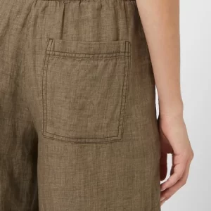 S.Oliver RED LABEL Culotte Aus Leinen – Khaki 11