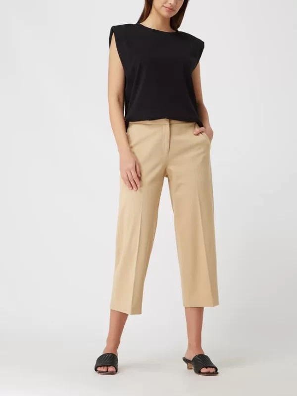 Esprit Collection Culotte Mit Bundfalten – Camel 1