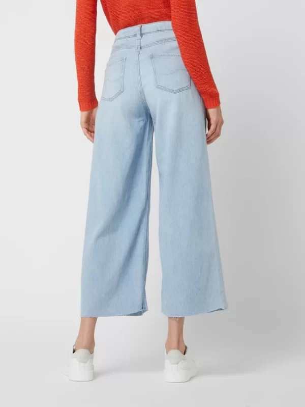 Q/S Designed By Slim Fit Culotte Aus Denim Modell ‚Catie‘ – Hellblau 6