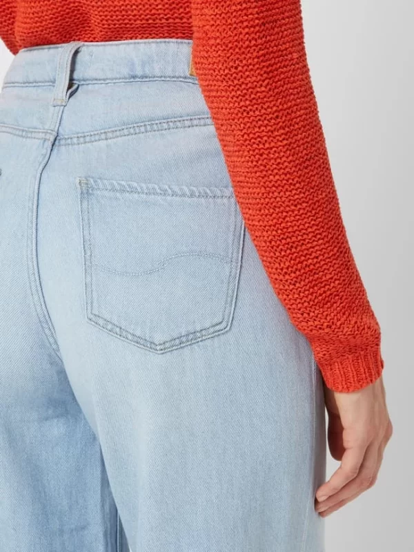 Q/S Designed By Slim Fit Culotte Aus Denim Modell ‚Catie‘ – Hellblau 4