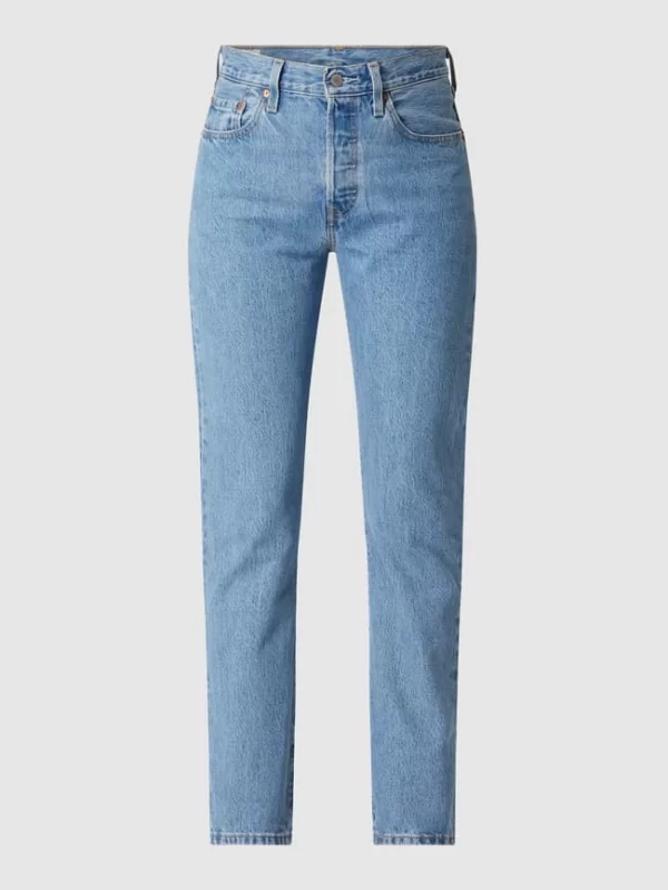 Levi’s® 300 Straight Fit Jeans Aus Baumwolle Modell ‘501™’ – Hellblau 3