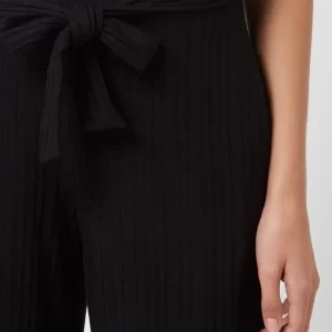 Tom Tailor Culotte Mit Rippenstruktur – Schwarz 11