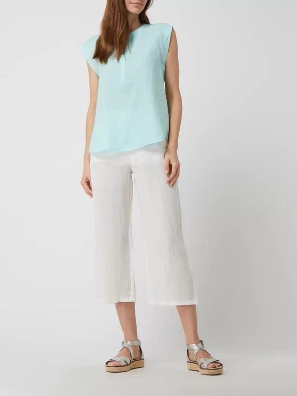 Emily Van Den Bergh Culotte Aus Leinen – Offwhite 1