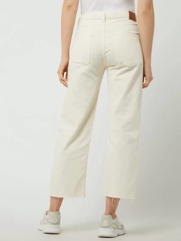 Jake*s Casual Jeans In Gerader Passform Mit Bio-Baumwolle – Beige 6