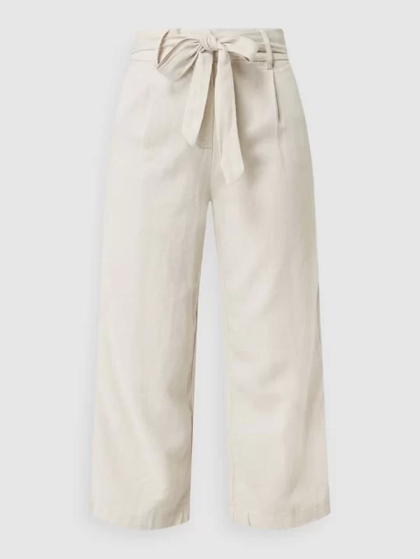 Only Culotte Aus Leinenmischung Modell ‚Caro‘ – Beige 3