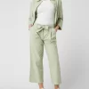 Opus Culotte Mit Gürtel Modell ‚Mareika‘ – Schilf 17
