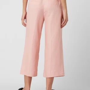 Taifun Culotte Aus Lyocell-Leinen-Mix – Hellrosa 15