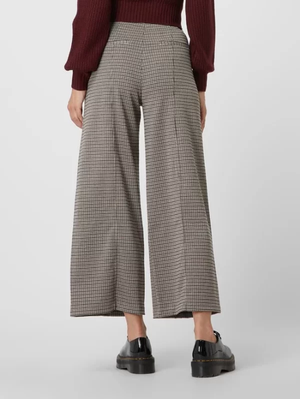 ICHI Culotte Mit Glencheck-Muster Modell ‚Kate‘ – Beige 6