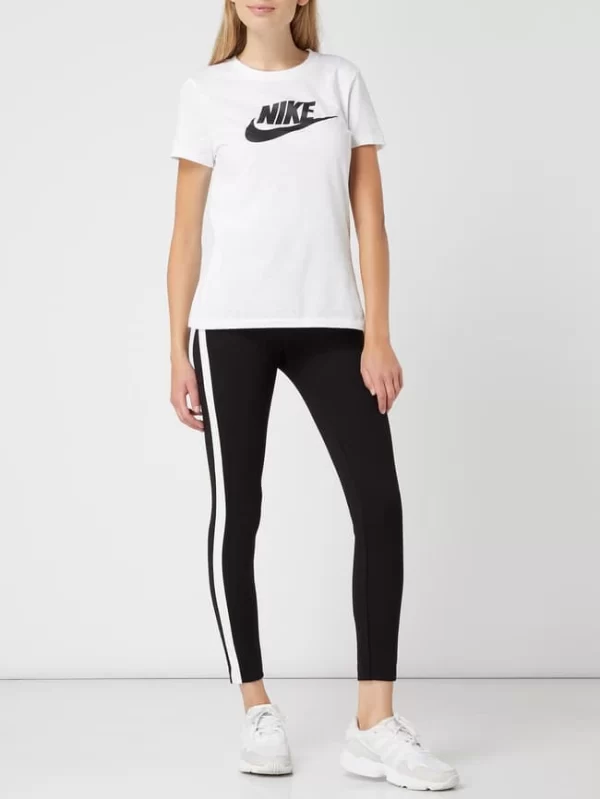 Only Leggings Mit Kontraststreifen – Schwarz 1