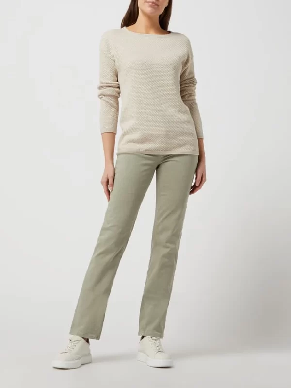 MAC Straight Leg Jeans Mit Stretch-Anteil Modell ‘Dream’ – Khaki 1