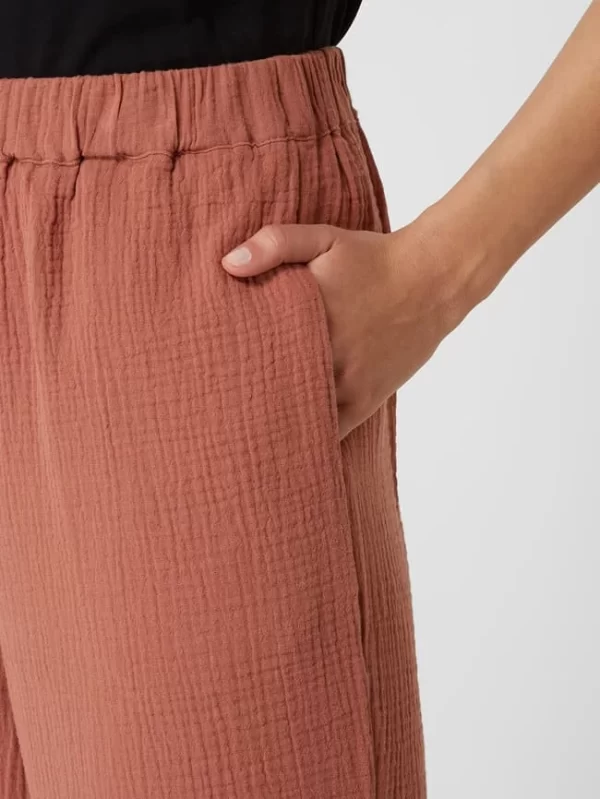 Soaked In Luxury Culotte Mit Elastischem Bund Modell ‚Viana‘ – Rostrot 4