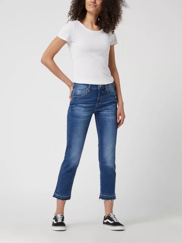 Gang Straight Fit Jeans Mit Stretch-Anteil Modell ‘Rubinia’ – Blau 1