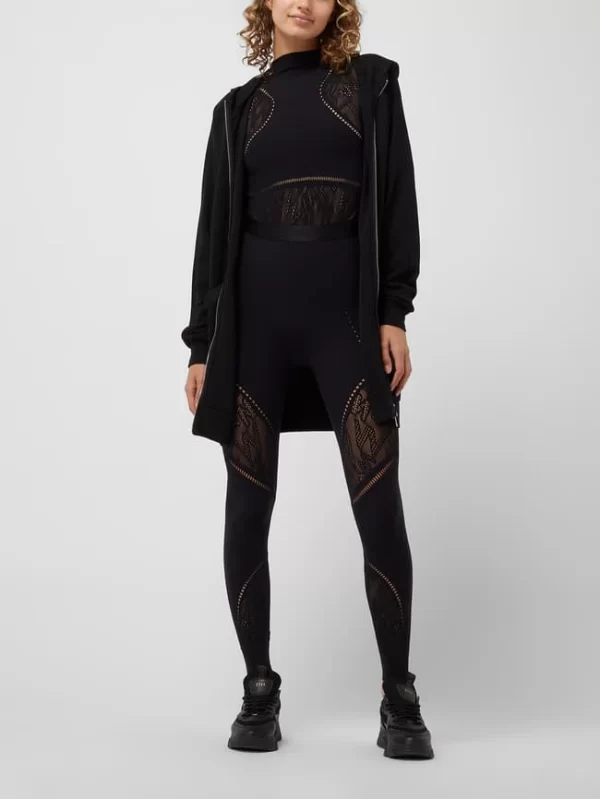 Wolford Sportleggings Mit Logo-Bund – Schwarz 1