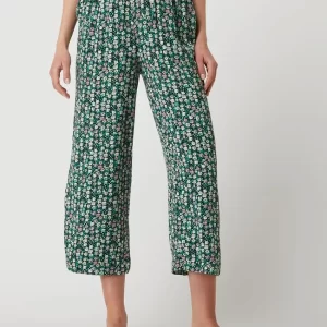 ICHI Culotte Aus Viskose Modell ‚Marrakech‘ – Grün 13