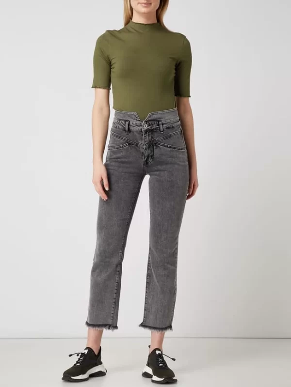 CATWALK JUNKIE High Waist Straight Fit Jeans Mit Stretch-Anteil Modell ‘Nyla’ – Jeans 1