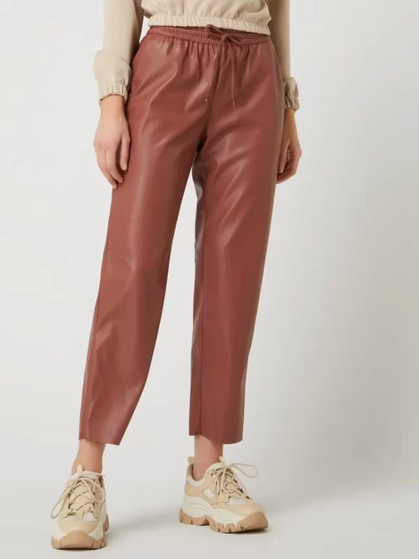 Someday Culotte In Leder-Optik Modell ‚Carilo‘ – Terrakotta 5
