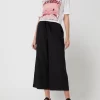 Soyaconcept Culotte Aus Leinen-Viskose-Mix – Schwarz 19