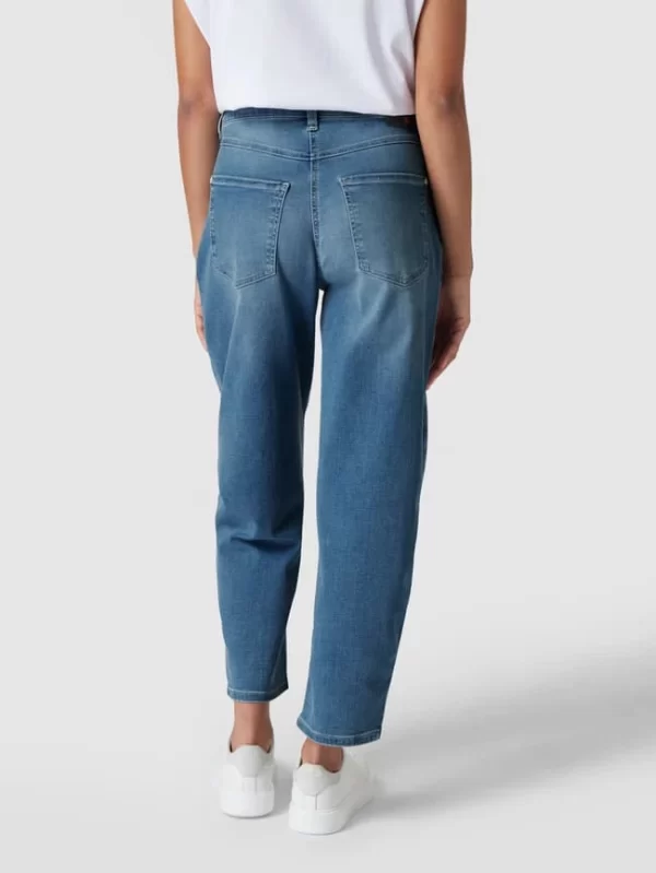 MAC Mom Fit Jeans Mit Stretch-Anteil Modell ‘Ava Banana’ – Hellblau 6