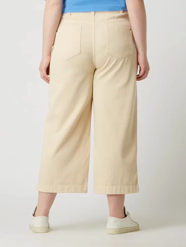 Tom Tailor Plus Loose Fit Culotte Aus Denim – Sand 7