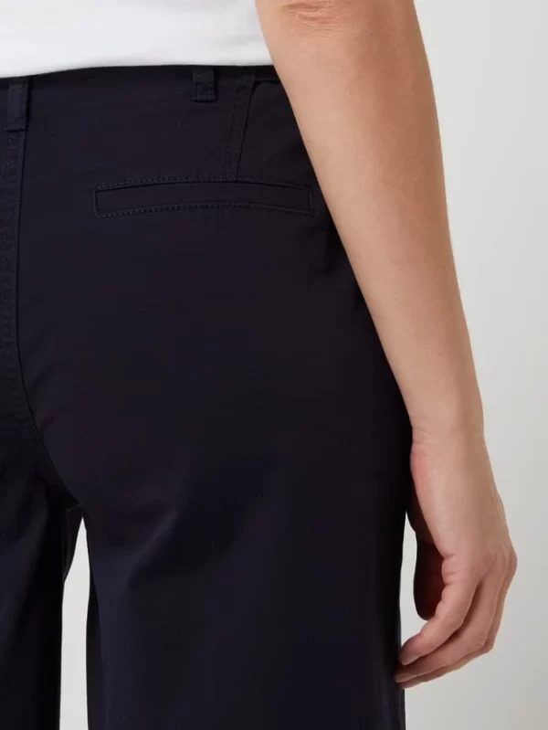 S.Oliver RED LABEL Culotte Mit Stretch-Anteil – Marineblau 4