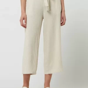 Kaffe Culotte Mit Leinen-Anteil Modell ‚Kaliny‘ – Sand 13
