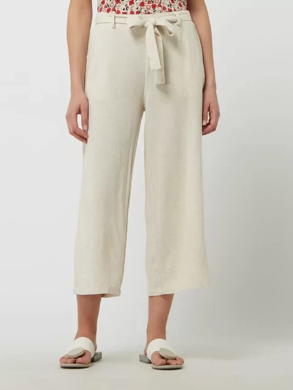 Kaffe Culotte Mit Leinen-Anteil Modell ‚Kaliny‘ – Sand 5