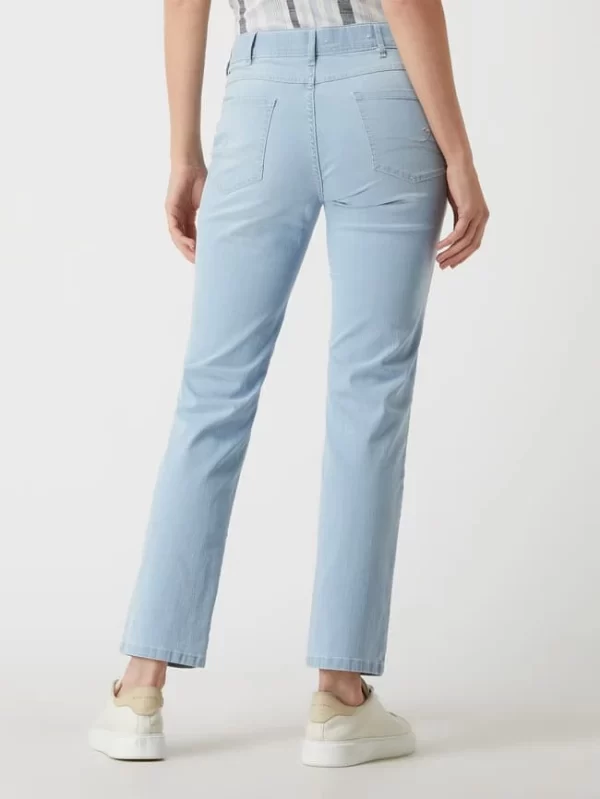 Zerres Straight Fit Jeans Mit Stretch-Anteil Modell ‘Greta’ – Hellblau 6