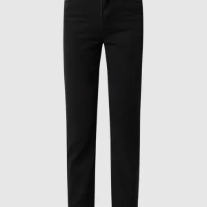 Vero Moda Straight Fit Cropped Jeans Mit Viskose-Anteil Modell ‘Brenda’ – Schwarz 9