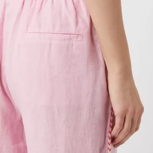 Emily Van Den Bergh Culotte Aus Leinen – Rosé 12