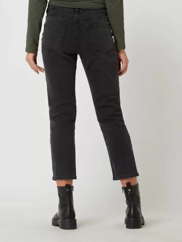 Tom Tailor Straight Fit Jeans Mit Stretch-Anteil Modell ‘Kate’ – Schwarz 6