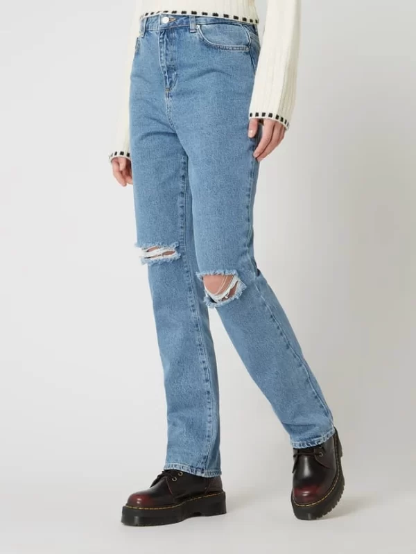 NA-KD Straight Fit Jeans Aus Baumwolle – Jeans 5