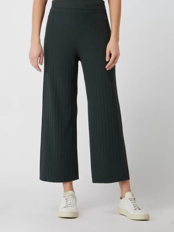 Marc O’Polo Denim Culotte Aus Viskosemischung – Khaki 5