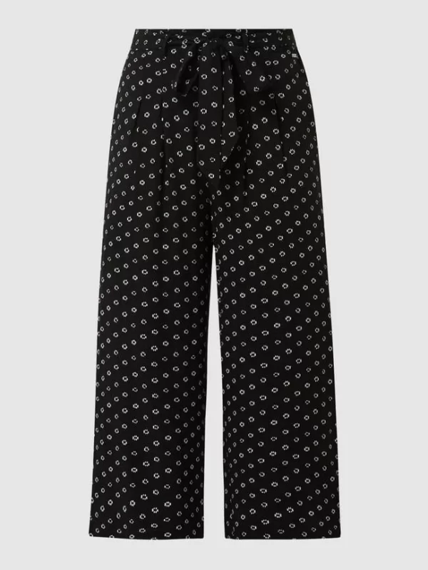 Broadway NYC Culotte Aus Viskose Modell ‚Gilly‘ – Schwarz 3