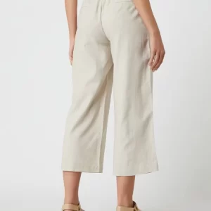 Soyaconcept Culotte Aus Leinen-Viskose-Mix – Sand 15