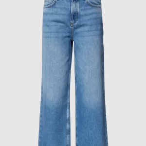 Marc O’Polo Jeans Mit Label-Patch Aus Leder – Hellblau 9