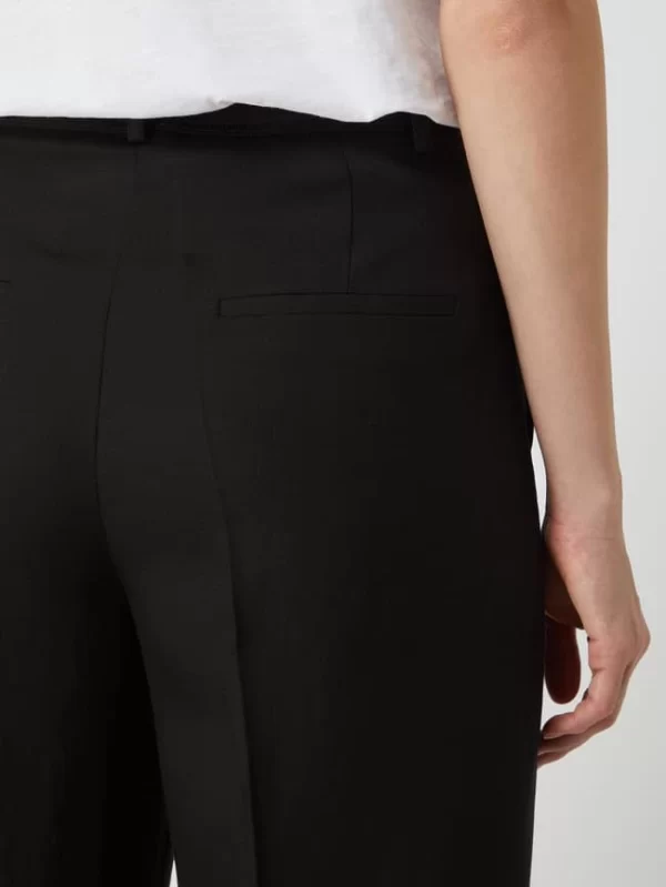 Taifun Culotte Aus Lyocell-Leinen-Mix – Schwarz 4