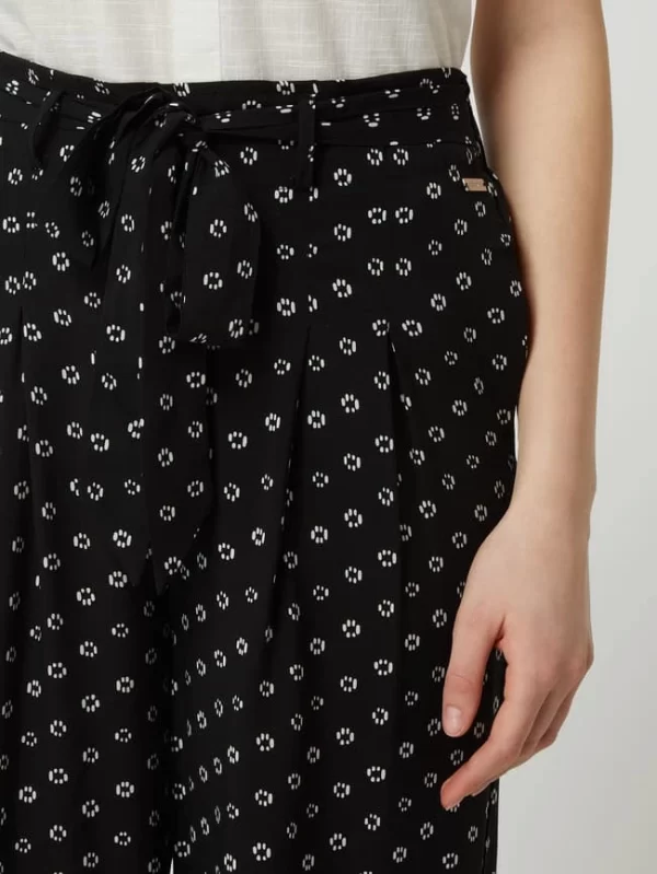 Broadway NYC Culotte Aus Viskose Modell ‚Gilly‘ – Schwarz 4