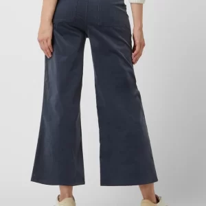 Soaked In Luxury Culotte Aus Feincord Modell ‚Jill‘ – Anthrazit 15