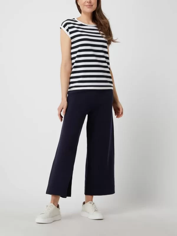 Milano Italy Culotte Aus Baumwolle – Marineblau 1