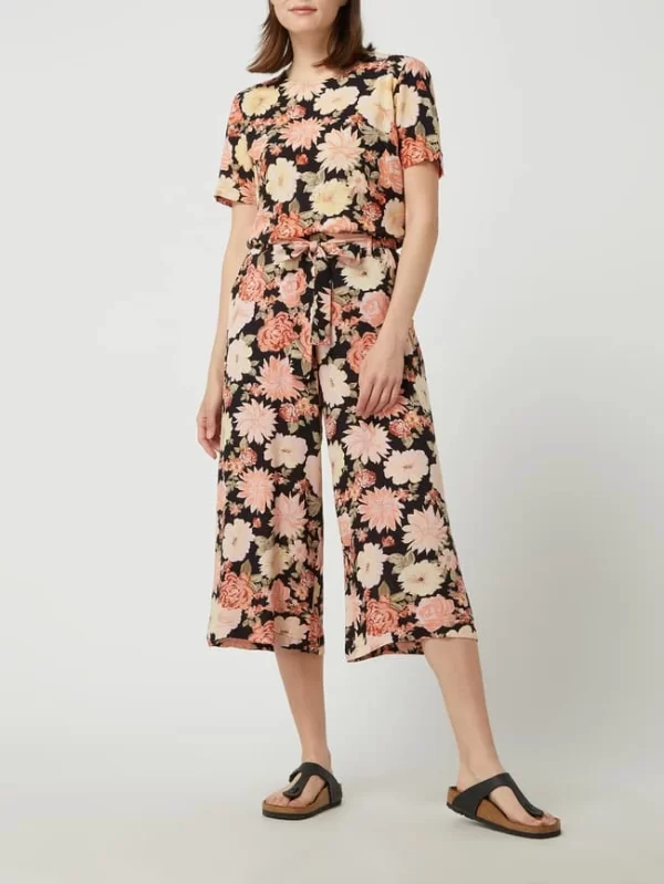 Pieces Culotte Aus Viskose Modell ‚Nya‘ – Schwarz 1