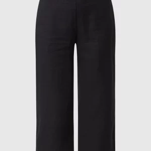 Emily Van Den Bergh Culotte Aus Leinen – Schwarz 9