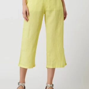 Emily Van Den Bergh Culotte Aus Leinen – Hellgelb 14