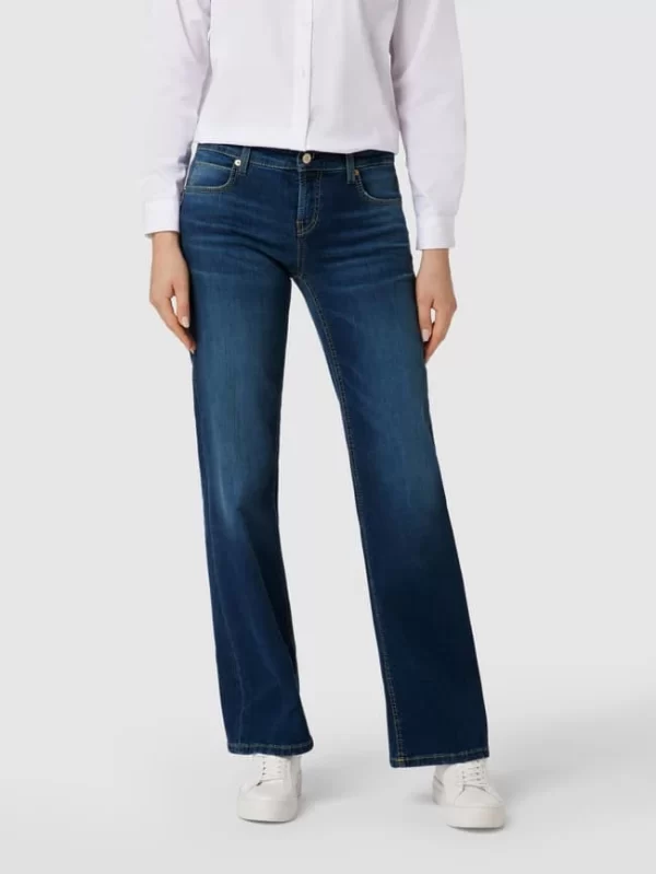 Cambio Jeans Mit Brand-Detail – Blau 5