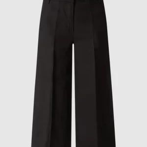 Taifun Culotte Aus Lyocell-Leinen-Mix – Schwarz 9