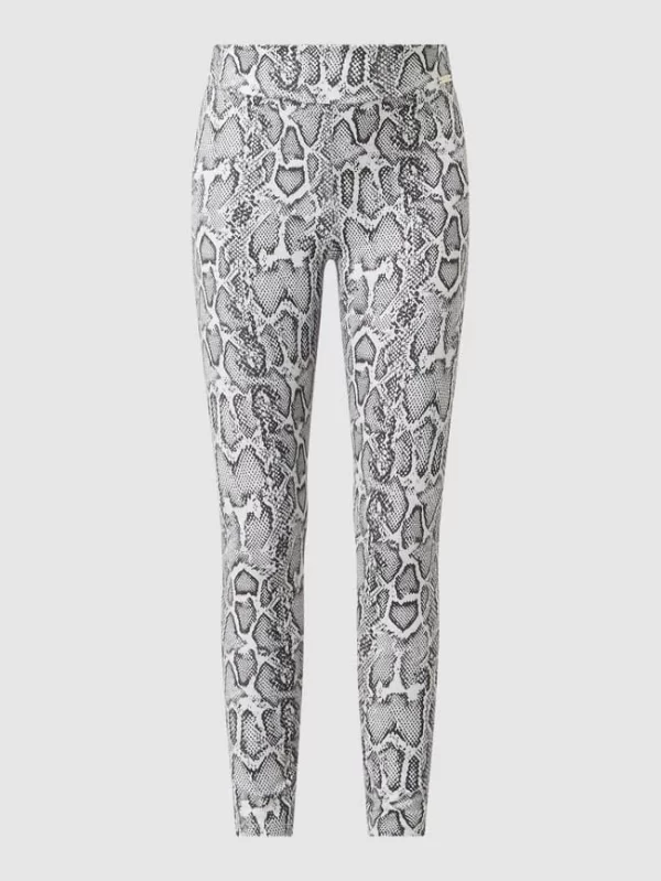 Kendall & Kylie Leggings Mit Schlangenmuster – Sand 3