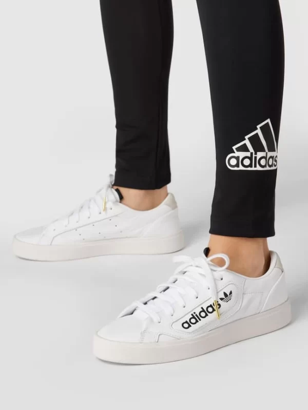 ADIDAS SPORTSWEAR Leggings Mit Label-Print – Schwarz 4