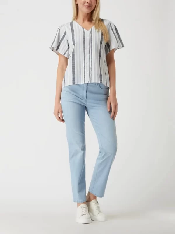 Zerres Straight Fit Jeans Mit Stretch-Anteil Modell ‘Greta’ – Hellblau 1