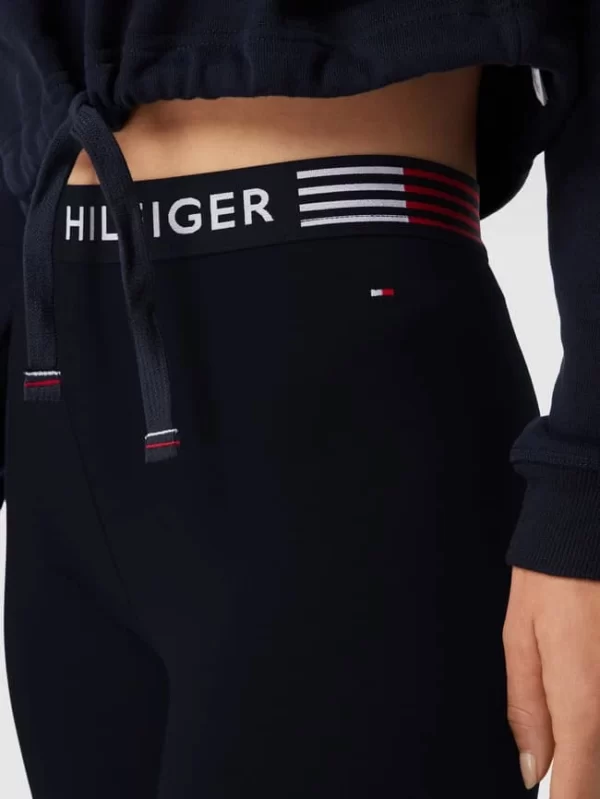 TOMMY HILFIGER Leggings Mit Logo-Bund – Marineblau 4