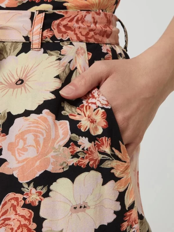 Pieces Culotte Aus Viskose Modell ‚Nya‘ – Schwarz 4