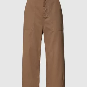 Weekend Max Mara Culotte Aus Baumwolle Modell ‚Milord‘ – Mittelbraun 9